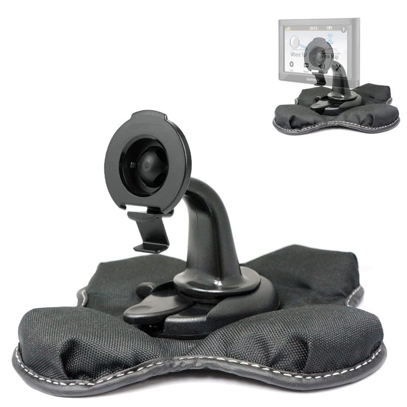 ChargerCity Nonslip Beanbag Dashboard Friction Mount for Garmin Nuvi 2557 2558 2559 2589 2597 2598 2599 2689 2699 52 54 55 56 57 58 65 66 67 68 DriveSmart Drive 50 51 60 61 LM LMT LMTHD GPS - Image 1